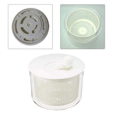 Maxbell Kitchen Salad Spinner Manual Lettuce Spinner Vegetable Drain Basket L