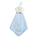 Maxbell Hand Towel Kitchen Towel Dish Hand Towel Face Towels for Bathroom Light Blue