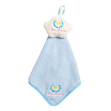 Maxbell Hand Towel Kitchen Towel Dish Hand Towel Face Towels for Bathroom Light Blue