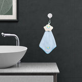 Maxbell Hand Towel Kitchen Towel Dish Hand Towel Face Towels for Bathroom Light Blue