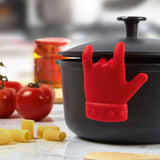 Maxbell Tiny Spill Proof Lid Lifter Heat Resistant Spoon Holder for Cooking Soup Pot