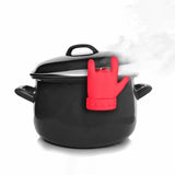 Maxbell Tiny Spill Proof Lid Lifter Heat Resistant Spoon Holder for Cooking Soup Pot