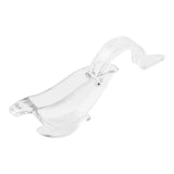 Maxbell Manual Lemon Squeezer Easy to Clean Transparent Handheld for Fruit Lemon Bar