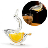 Maxbell Manual Lemon Squeezer Easy to Clean Transparent Handheld for Fruit Lemon Bar