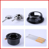 Maxbell Multifunctional Fondue Maker Set Easy Clean for Chocolate Caramel Home