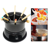 Maxbell Multifunctional Fondue Maker Set Easy Clean for Chocolate Caramel Home