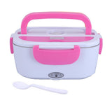 Maxbell Electric Lunch Box with Fork & Spoon Removable 1.5L for Home Car Traveling