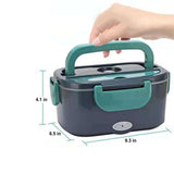 Maxbell 2 in 1 Electric Lunch Box 40W Detachable Bento Box for Home Traveling Office