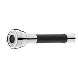 Maxbell Water Faucet Extension Pipe Rotary Water Saving Extension Tube Black 30cm