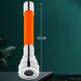 Maxbell Water Faucet Extension Pipe Rotary Water Saving Extension Tube Black 30cm