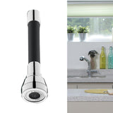 Maxbell Water Faucet Extension Pipe Rotary Water Saving Extension Tube Black 30cm