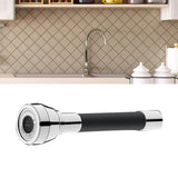 Maxbell Water Faucet Extension Pipe Rotary Water Saving Extension Tube Black 30cm
