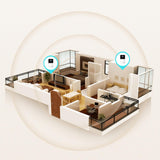 Maxbell Wireless Doorbell 80M Coverage 4-Level Volume for School Shops Classroom