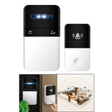 Maxbell Wireless Doorbell 80M Coverage 4-Level Volume for School Shops Classroom
