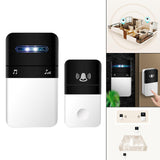 Maxbell Wireless Doorbell 80M Coverage 4-Level Volume for School Shops Classroom