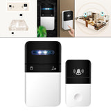 Maxbell Wireless Doorbell 80M Coverage 4-Level Volume for School Shops Classroom