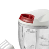 Maxbell Food Processor Powerful Easy to Clean 900ml Fruits Housewives Nuts White
