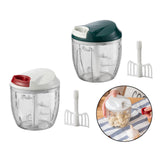 Maxbell Food Processor Powerful Easy to Clean 900ml Fruits Housewives Nuts White