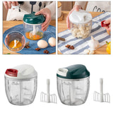 Maxbell Food Processor Powerful Easy to Clean 900ml Fruits Housewives Nuts White