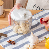 Maxbell Food Processor Powerful Easy to Clean 900ml Fruits Housewives Nuts White
