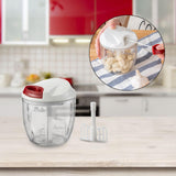 Maxbell Food Processor Powerful Easy to Clean 900ml Fruits Housewives Nuts White