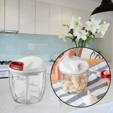 Maxbell Food Processor Powerful Easy to Clean 900ml Fruits Housewives Nuts White