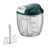 Maxbell Food Processor Powerful Easy to Clean 900ml Fruits Housewives Nuts Green