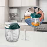 Maxbell Food Processor Powerful Easy to Clean 900ml Fruits Housewives Nuts Green
