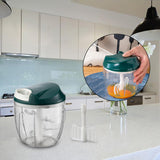 Maxbell Food Processor Powerful Easy to Clean 900ml Fruits Housewives Nuts Green
