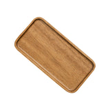 Maxbell Breakfast Tray Rectangular Shape Rustic with Raised Edge Small Rectangular