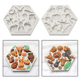 Maxbell Silicone Cake Baking Mold Animal Shape Mold for Chocolate Cookies Animal 1