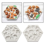 Maxbell Silicone Cake Baking Mold Animal Shape Mold for Chocolate Cookies Animal 1