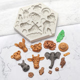 Maxbell Silicone Cake Baking Mold Animal Shape Mold for Chocolate Cookies Animal 1