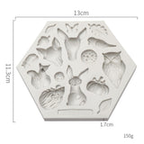 Maxbell Silicone Cake Baking Mold Animal Shape Mold for Chocolate Cookies Animal 2