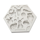 Maxbell Silicone Cake Baking Mold Animal Shape Mold for Chocolate Cookies Animal 2