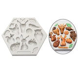 Maxbell Silicone Cake Baking Mold Animal Shape Mold for Chocolate Cookies Animal 2