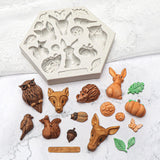 Maxbell Silicone Cake Baking Mold Animal Shape Mold for Chocolate Cookies Animal 2