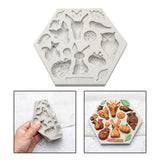 Maxbell Silicone Cake Baking Mold Animal Shape Mold for Chocolate Cookies Animal 2