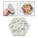 Maxbell Silicone Cake Baking Mold Animal Shape Mold for Chocolate Cookies Animal 2