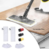 Maxbell Steam Cleaner Brush Head Stain Remove for Karcher Attachments
