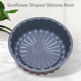 Maxbell Silicone Cake Pans Mold Cheesecake Baking Pan for Baking Grey