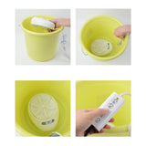 Maxbell Mini Personal Laundry Machine Washing Machine US 110 V Travel Home -White