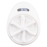 Maxbell Mini Personal Laundry Machine Washing Machine US 110 V Travel Home -White
