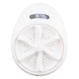 Maxbell Mini Personal Laundry Machine Washing Machine US 110 V Travel Home -White