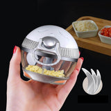 Maxbell Multifunction Manual Garlic Masher Food Processor for Nuts Chili Mincer