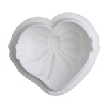 Maxbell 3D Heart Shaped Cake Mould Bakeware Chocolate Mold for Mousse Cake Ice Cream 136x108x58mm