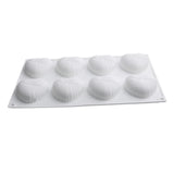 Maxbell 3D Heart Shaped Cake Mould Bakeware Chocolate Mold for Mousse Cake Ice Cream 297x170x20mm