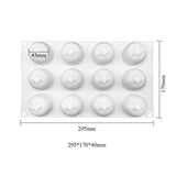 Maxbell Silicone Cake Mold Dessert Decorating Cakes Mould for Party Decor