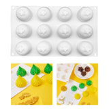 Maxbell Silicone Cake Mold Dessert Decorating Cakes Mould for Party Decor