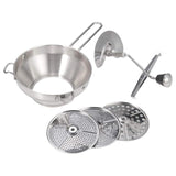 Maxbell Rotary Food Mill for Mashing, Straining & Grating Soups, Sauces, and Foods
